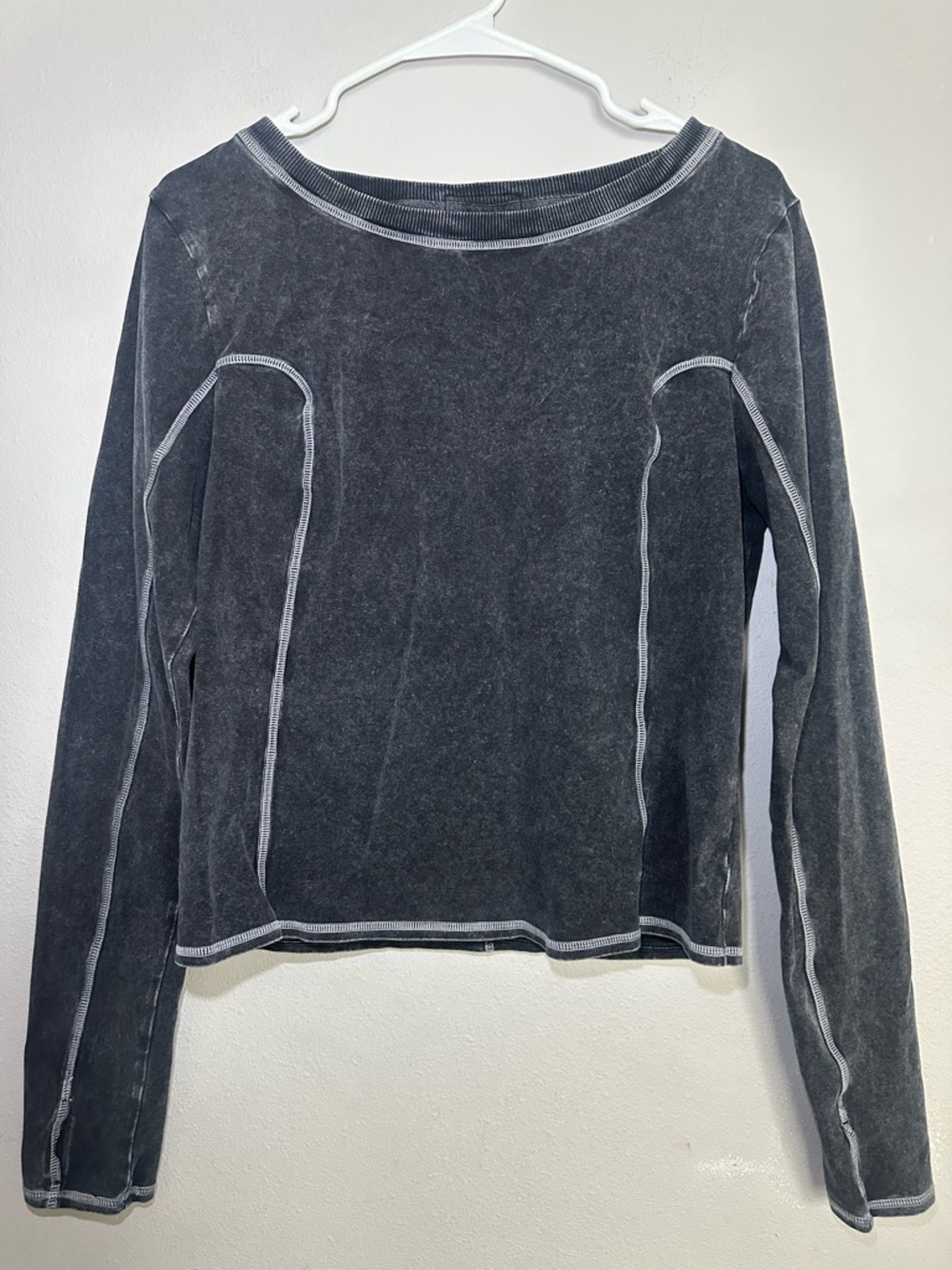 FP Movement Back Into It Long Sleeve - Washed Black - XL